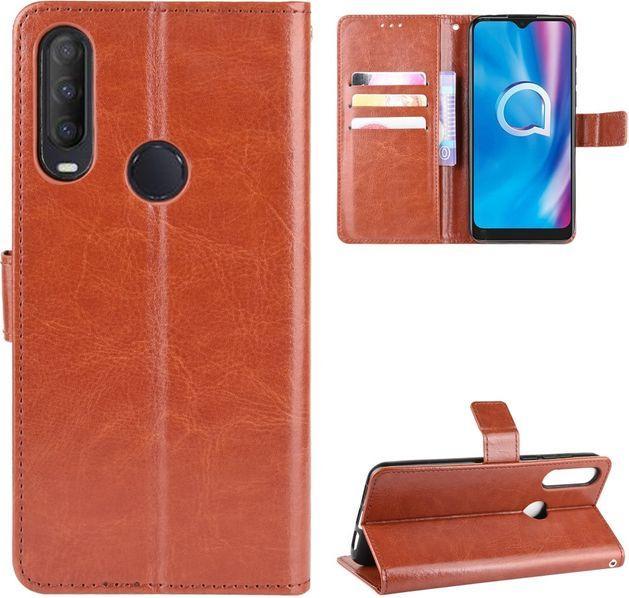 Immagine prodotto MU Classic Crazy Horse III serie di copertine in pelle per libri (1S (2020), Alcatel 3X (2020))