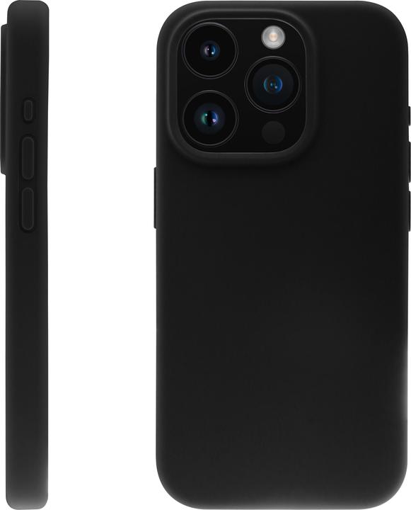 Immagine prodotto Vivanco MAG HYPE Cover per iPhone 15 Pro, nera, supporto MagSafe (Apple iPhone 15 Pro)