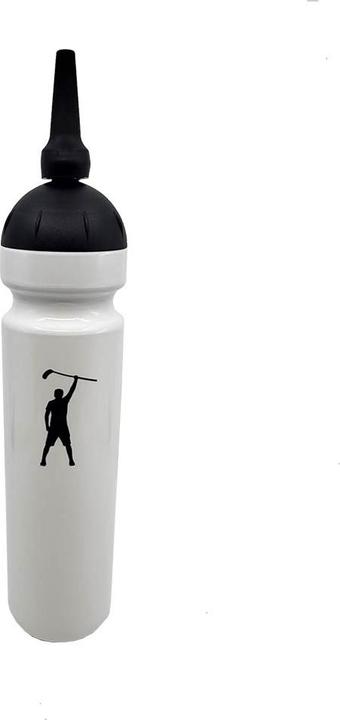 Unihockeycenter Liberty Trinkflasche 1000ml weiss mit Hockeyaufsatz (1 l)
