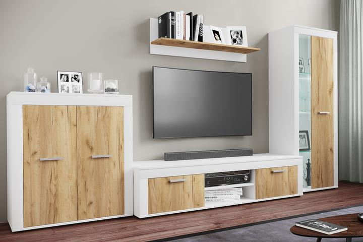 Immagine prodotto VCM Mobile Vetrina Soggiorno Vetro Usilo (60 x 35 x 159 cm)