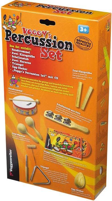 Produktbild Percussion-Set (Französisch, Deutsch, Niederländisch, Polnisch, Italienisch, Schwedisch, Englisch, Serbisch)