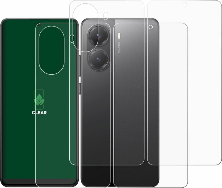 Immagine prodotto ScreenLeaf Pellicola protettiva, Proteggi Schermo Sostenibili, Clear, Antigraffio (2 Pezzo/i, Xiaomi Poco X7 Pro)