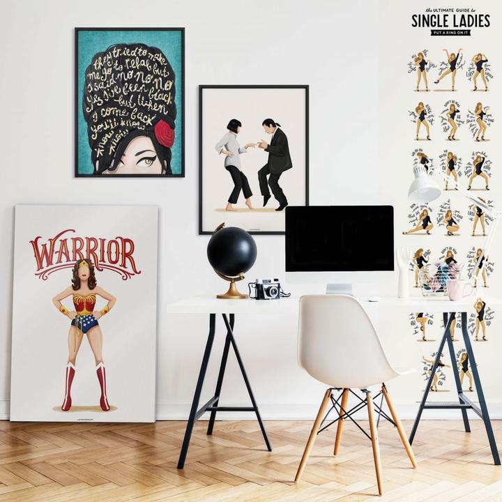 Image du produit Trenddeko Tohmé - Amy Winehouse : Réadaptation (100 x 120 cm)