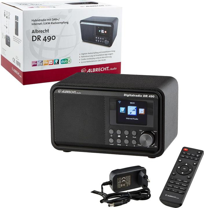 Image du produit Albrecht DR 490 (Webradio, DAB+ DAB, WiFi)