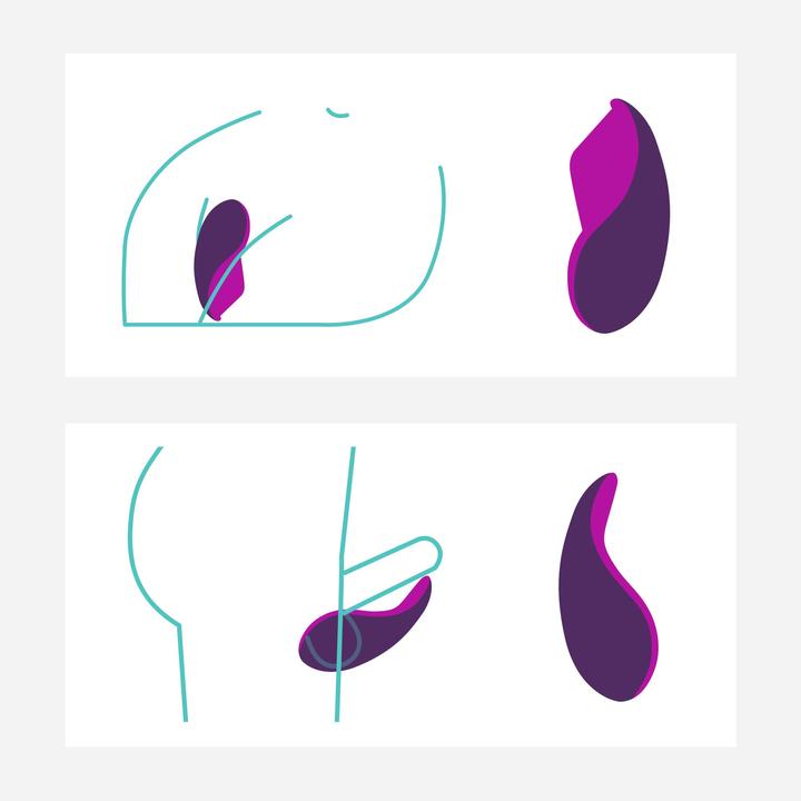 Actual product image Zini Deux Black/Plum