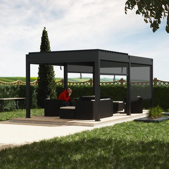 Produktbild Juskys Pergola Lamellendach Tahiti (590 cm, 300 cm)