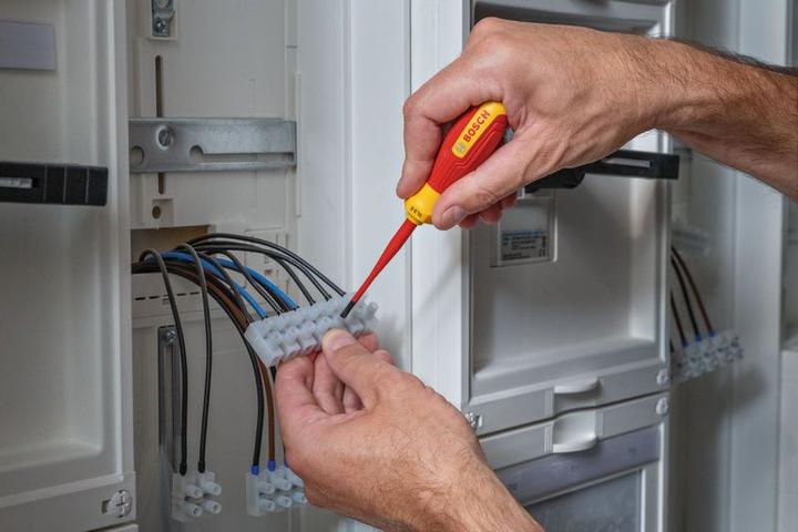 Productafbeelding Bosch Professional VDE-Schraubendreher-Set (Torx (TX), Kruisvormig PZ, Schroeven met sleufkop)