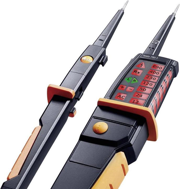 Immagine prodotto Testo Tester di tensione bipolare 75 (CAT IV 600V, CAT III 1000V)