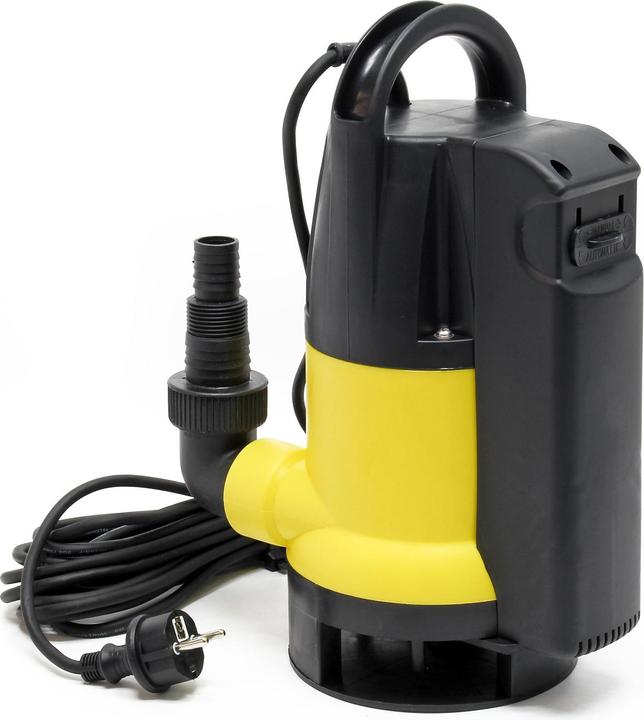 Produktbild Wiltec Schmutzwasserpumpe 8000l/h 400W Abwasserpumpe Tauchpumpe Fäkalienpumpe Baumpumpe (Schmutzwasserpumpe)