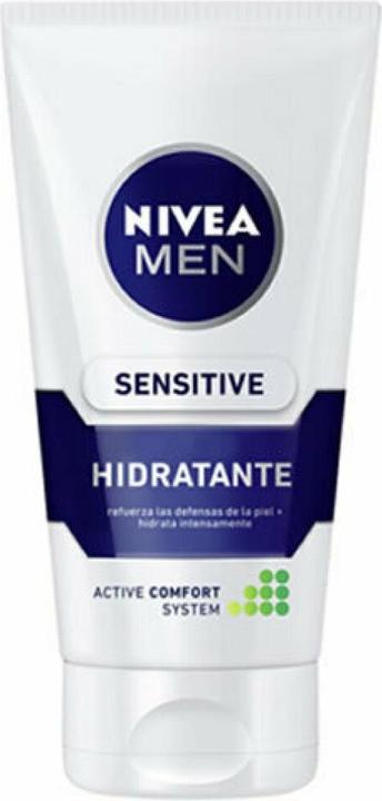 Actual product image NIVEA MEN SENSITIVE protector hidratante 0% alcohol SPF15 75 ml (75 ml, Day cream, SPF 15)
