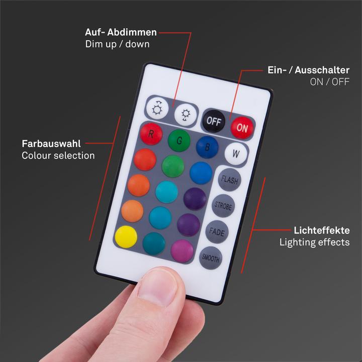 Actual product image Briloner Flexband (RGB, 500 cm, Indoor)