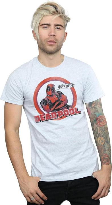 Produktbild Deadpool Seriously Speech Bubble TShirt (XXL)