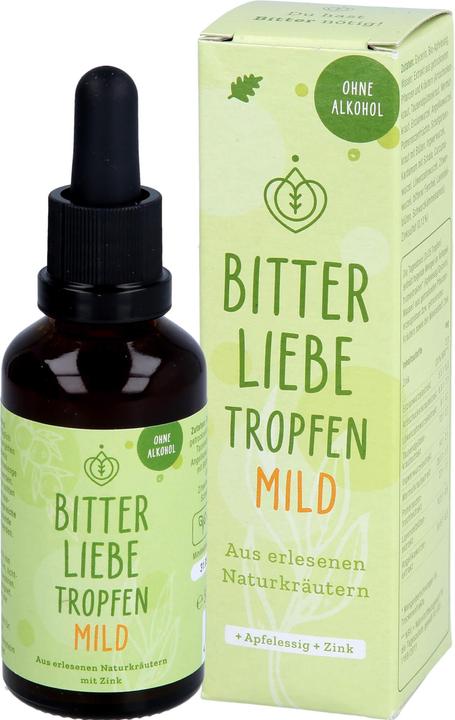 Immagine prodotto Bitterliebe Tropfen mild (1 Pezzo/i, Goccia, 50 g)