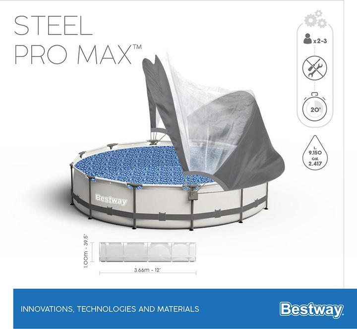 Produktbild Bestway Steel Pro Max Pool Set (Ø 366 x 100 cm)