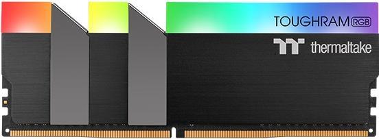 Produktbild Thermaltake TOUGHRAM RGB 16GB (2x8GB) DDR4 4600MHz C19 Arbeitsspeicher (2 x 8GB, 4600 MHz, DDR4-RAM, DIMM)