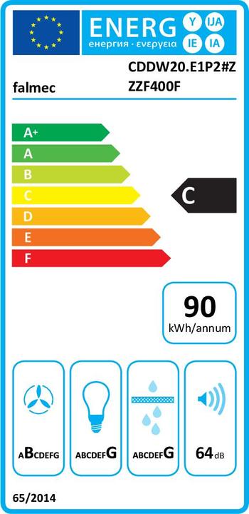 Energie-Label Falmec Downdraft 120 W