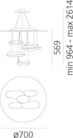 Actual product image Artemide Mercury Mini (1547 lm)