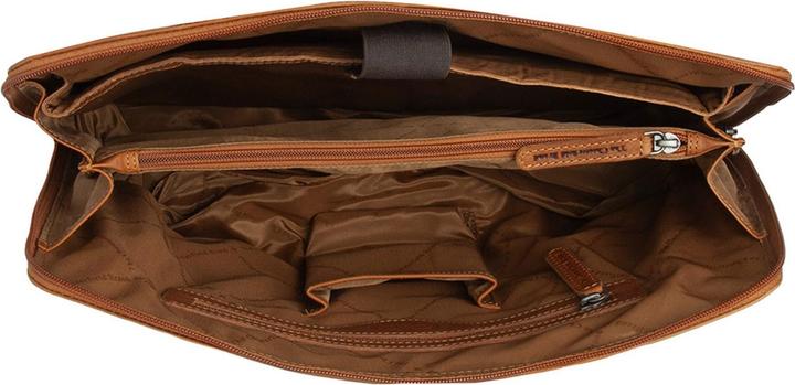 Immagine prodotto The Chesterfield Brand Borsa a tracolla Branson in pelle con scomparto per laptop da 37 cm