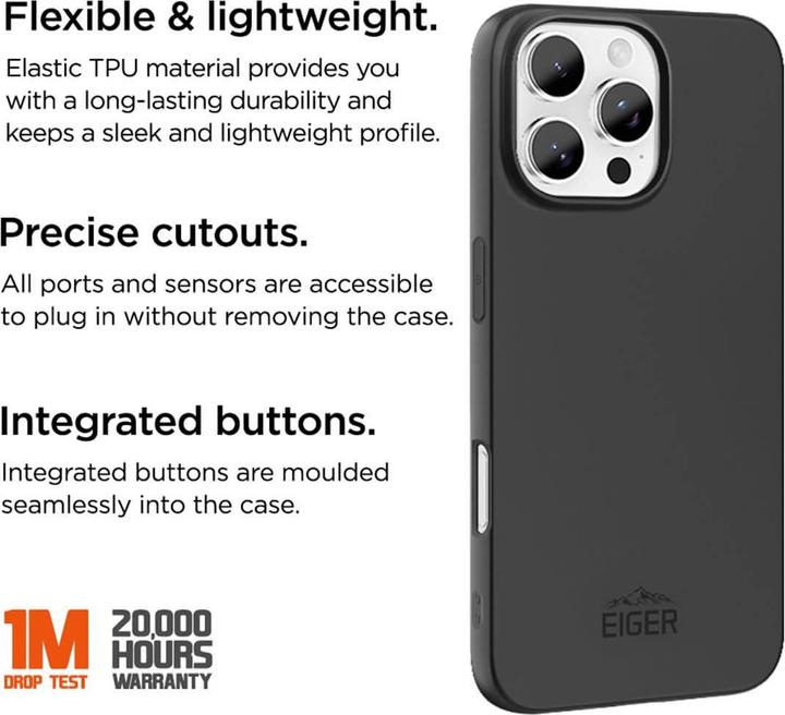Produktbild Eiger Grip Case (Apple iPhone 16 Pro Max)