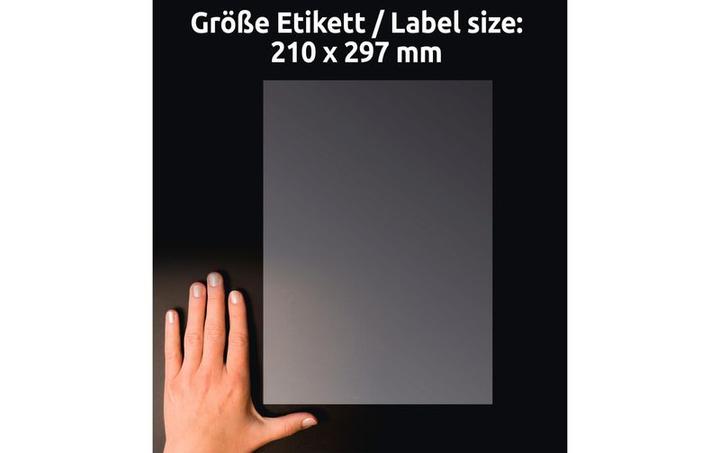 Image du produit Avery AVZ L8011-10 Étiquettes antimicrobiennes 210x297mm transparent