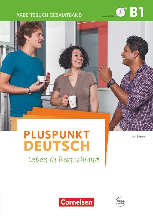 Produktbild Pluspunkt Deutsch - Leben in Deutschland B1. Gesamtband. Arbeitsbuch mit Audio-CDs (Deutsch, Jin, Friederike/Schote, Joachim, 2016)