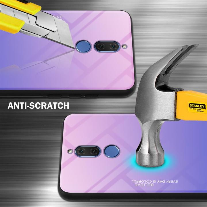 Actual product image Cadorabo TPU 2 colors glass cover (Mate 10 Lite)