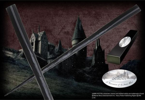 Actual product image Noble Collection Harry Potter Wand Scabior (Character Edition)