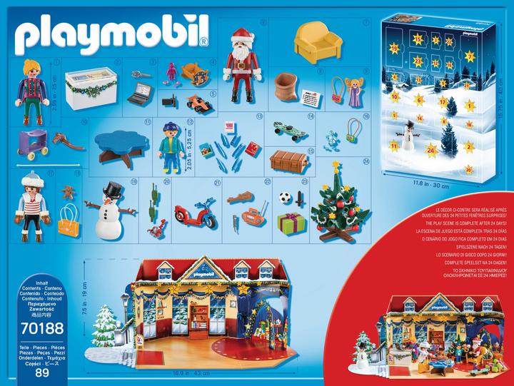 Actual product image Playmobil Christmas at the toy store (70188)