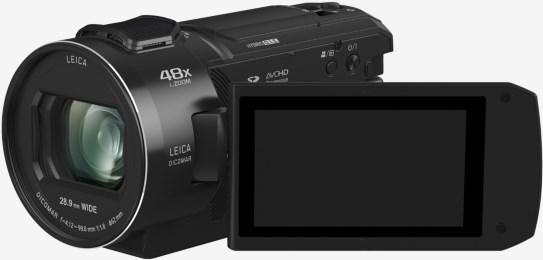 Actual product image Panasonic HC-V808EG-K (8.57 Mpx, 50p, 24 x)
