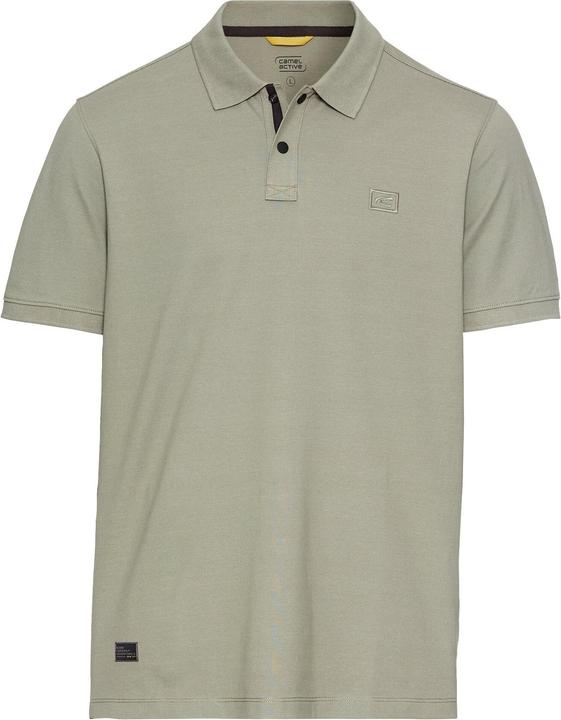 Camel Active Kurzarm Poloshirt aus einem Baumwollmix