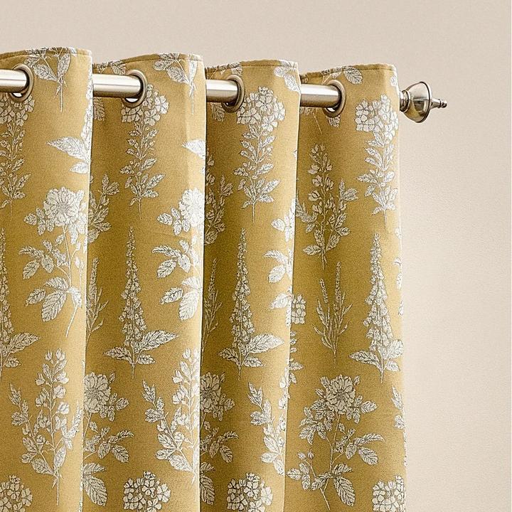 Immagine prodotto Wylder Nature Sophia Jacquard Floreale Tende con Occhielli (117 x 183 cm)