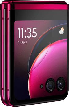 Actual product image TIM Motorola Razr 40 Ultra (256 GB, Viva Magenta, 6.89", Dual SIM, 12 Mpx, 5G)