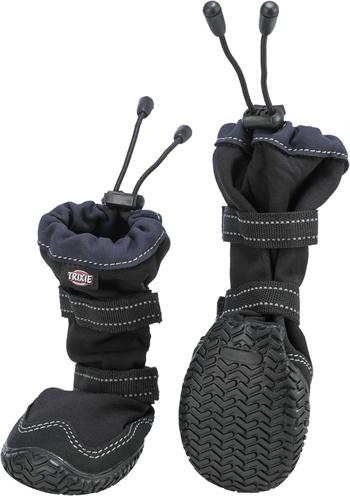 Actual product image Trixie Walker Active Long protective boots, L, 2 pcs, black (L, Dog boots)