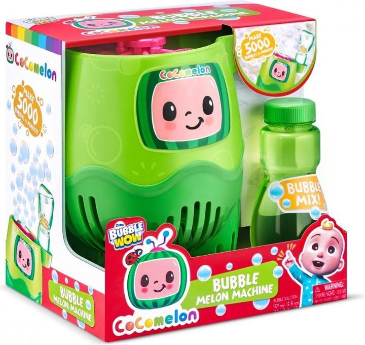 Actual product image Zuru Cocomelon Eggsploder Bubble Making Machine