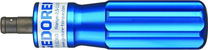 Actual product image GED Torque wrench 1/4" 2.5-13.6 Nm 015895 (1/4", 2.50 Nm, 13.60 Nm)