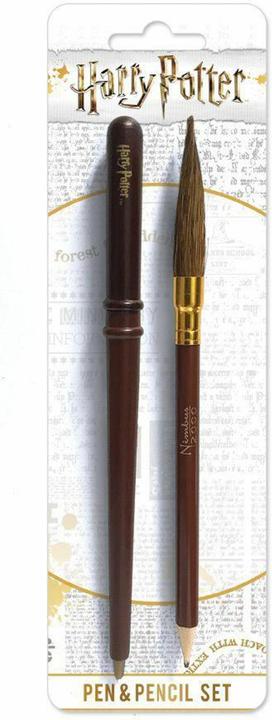 Pyramid Harry Potter: Wall Broom Pen Pencil Set (2 x)