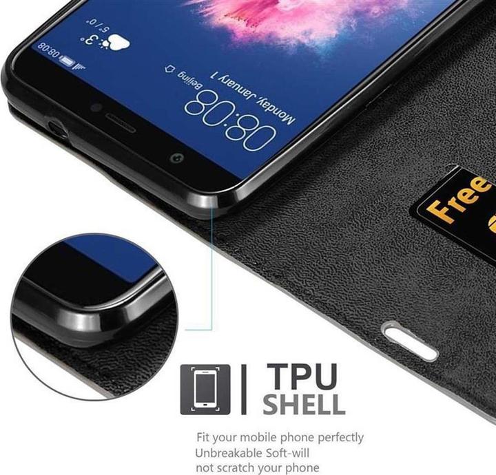 Produktbild Cadorabo Book Invisible Magnet Cover (Huawei Enjoy 7S, Huawei P Smart (2018))