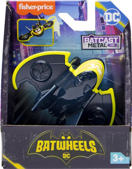 Productafbeelding Fisher-Price Mattel Fisher Price DC Batwheels - Batwing Het Vleermuisvliegtuig για 3+ ετών HYB67