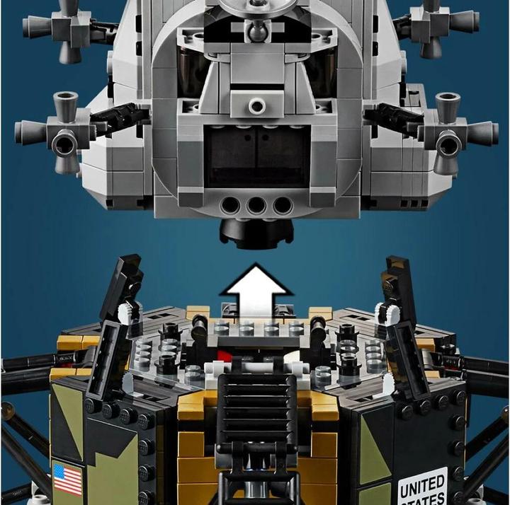 Produktbild LEGO Lunar Lander (10266, LEGO Creator Expert, LEGO Seltene Sets)
