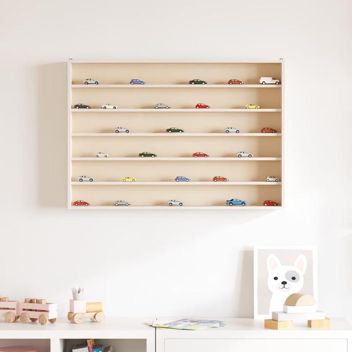 Actual product image VidaXL Wall display case Wall display case Collector's display case Display case with 6 compartments