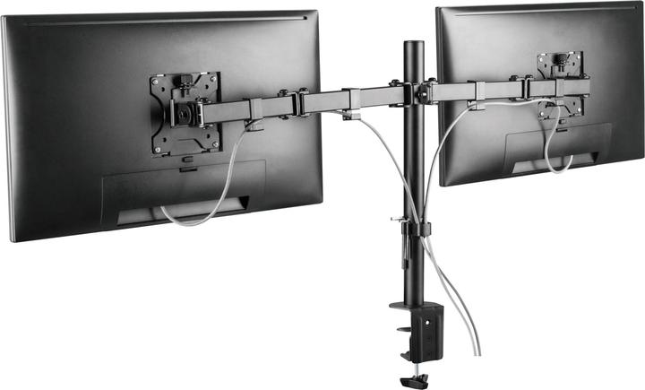 Image du produit Deltaco Gaming Bras de bureau à double écran (Tables, 32")