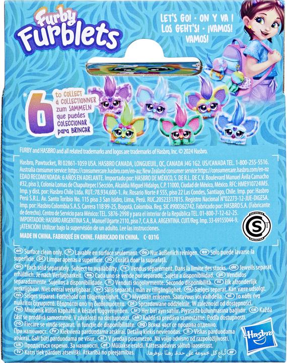 Actual product image Furby Furblet Pix Elle mini