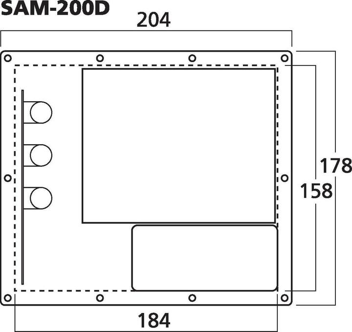 Actual product image Img Stage Line SAM-200D (Tube power amp)