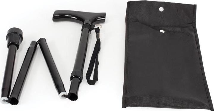 Produktbild Vitility Faltstock 4fach schwarz