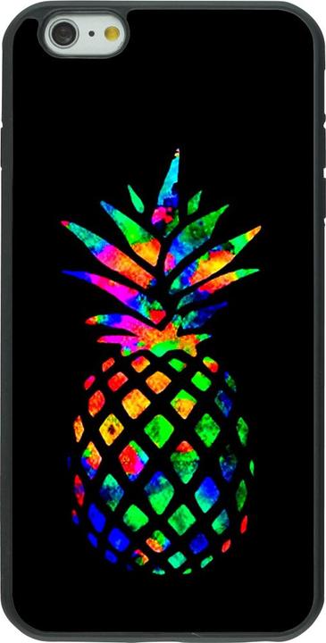 Actual product image PhoneLook Cover Silicone Black Pineapple Multi-colours (Apple iPhone 6s Plus, Apple iPhone 6 Plus)