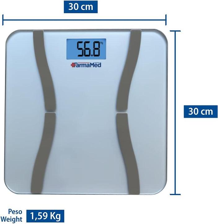 Produktbild FarmaMed Digitale Personenwaage (180 kg)