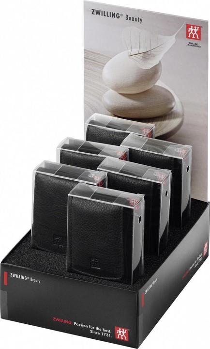 Image du produit Zwilling Présentoir avec 6 étuis de poche en noir (Promo 20)