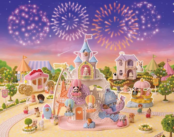 Image du produit Sylvanian Families Carrousel Baby Star