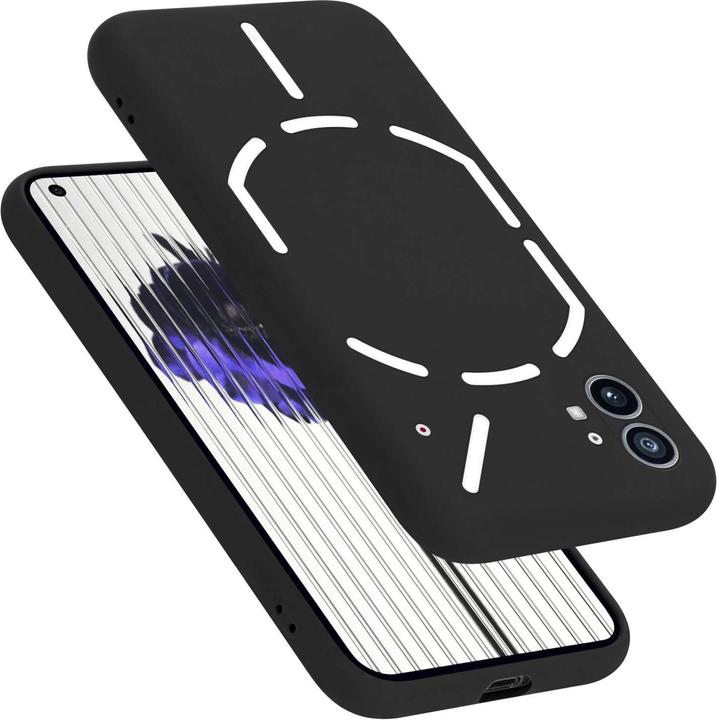 Actual product image Cadorabo Bumper TPU Liquid Silicone Case (Nothing Phone (1))