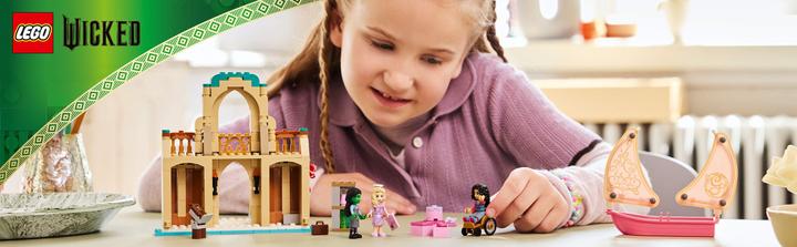 Produktbild LEGO Glinda, Elphaba und Nessarose an der Universität Shiz (75681, LEGO Wicked)